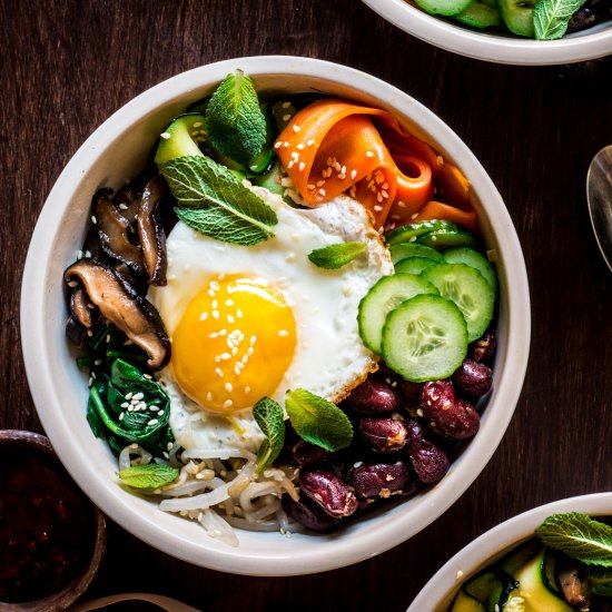 Kidney Bean Bibimbap