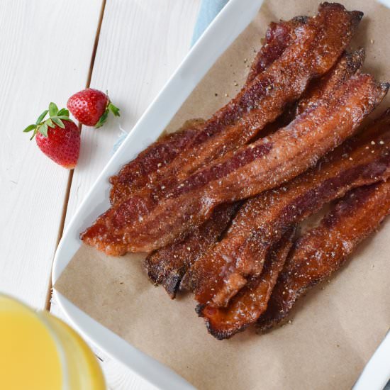 Bourbon Brown Sugar Bacon