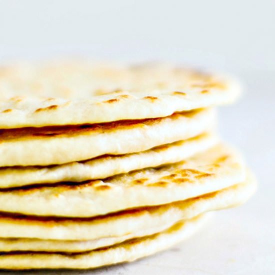 homemade flour tortillas