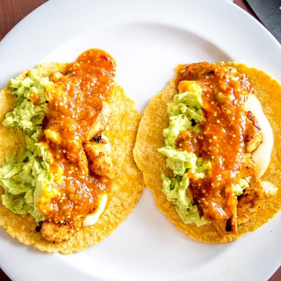 Easy Chicken Tacos