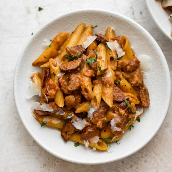 Easy Chorizo Pasta