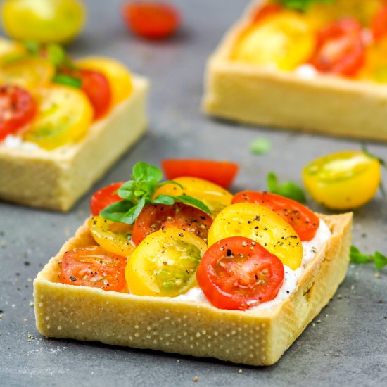 Tomato & Ricotta Tart