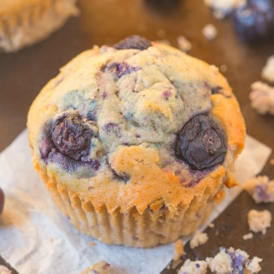 Keto Blueberry Muffins