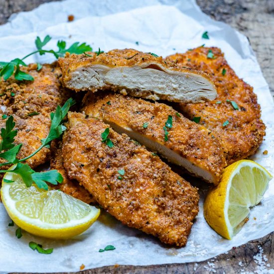 Baked Parmesan Chicken Cutlets