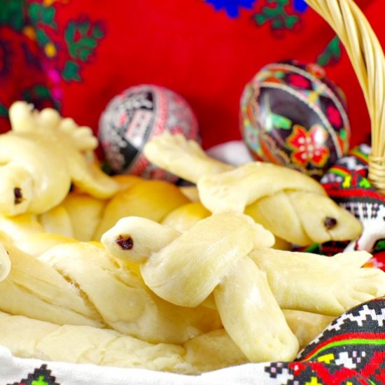 Ukrainian Easter Doves (Holuby)