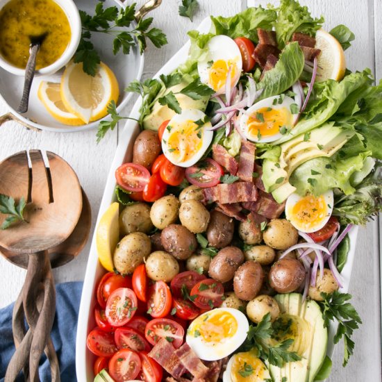 Healthy Potato Cobb Salad