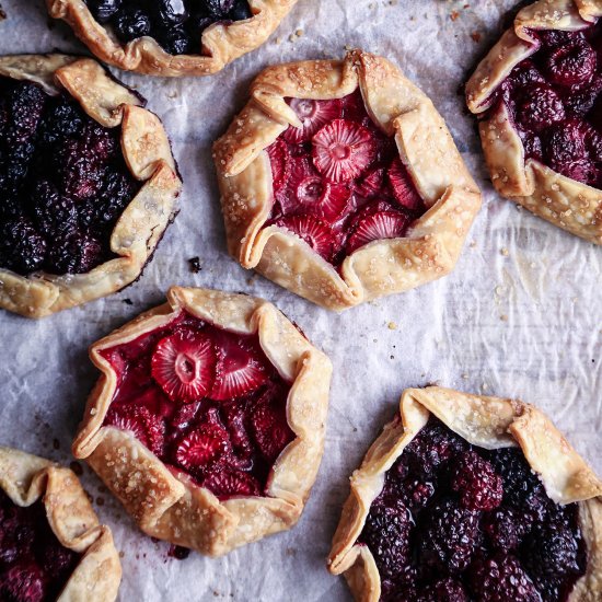 Mini Berry Galettes