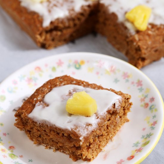 Vegan Pineapple Cake