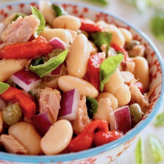 Cannellini Bean Tuna Salad