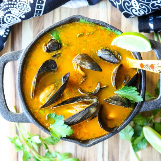 Mussels Thai Style