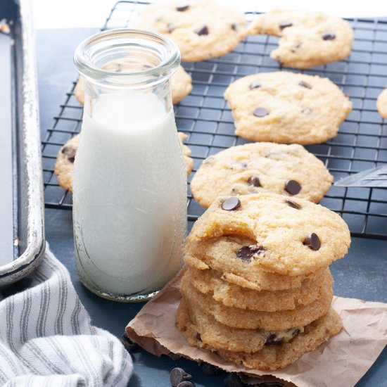 Allergy friendly Choc Chip Cookies