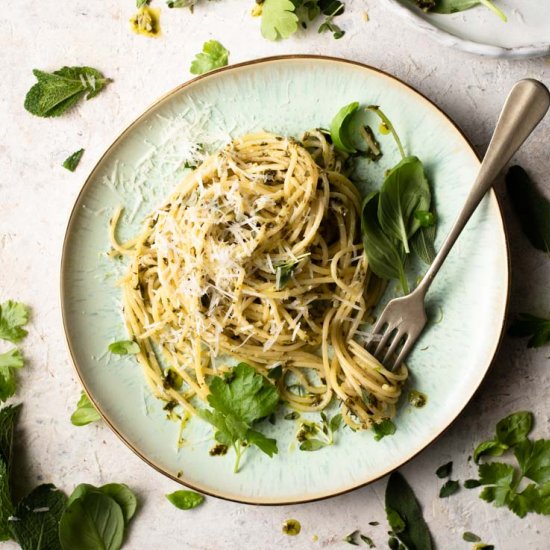 Herby Garlic Butter Pasta Sauce