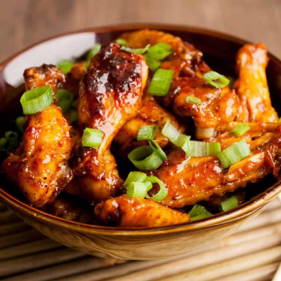 Baked Korean Chicken Wings