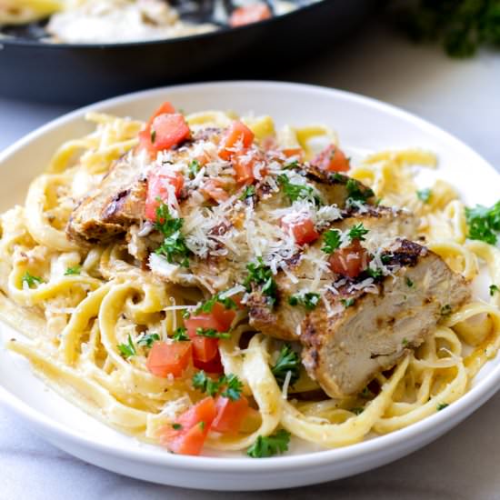 Cajun Chicken Alfredo