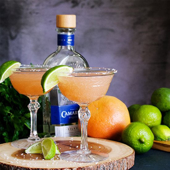 Perfect Grapefruit Margaritas