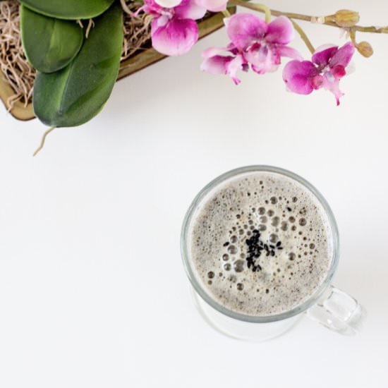 Black Sesame Latte