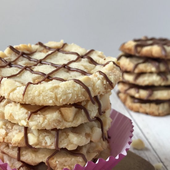 Toffee Shortbread Cookies