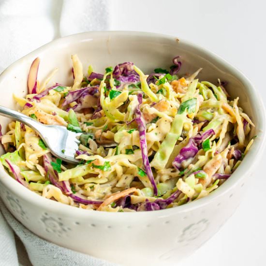 Easy Coleslaw Salad