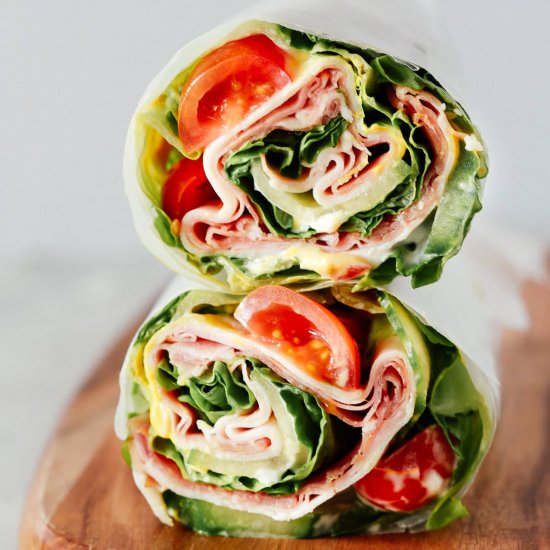 Low-carb Lettuce Wrap Sandwich