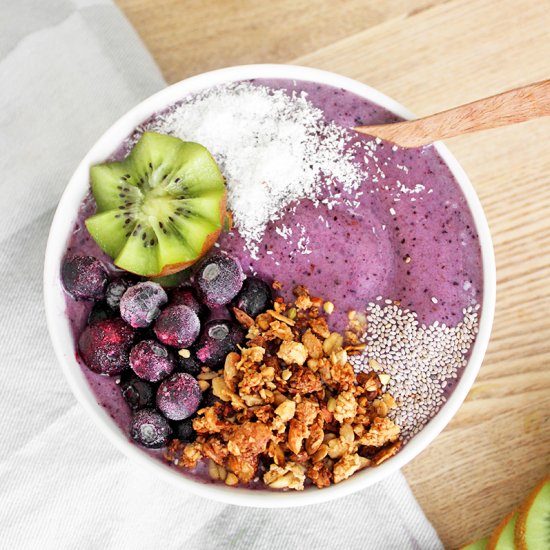 Blueberry Smoothie Bowl