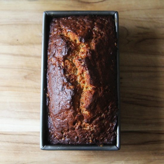 Banana Toffee Bread