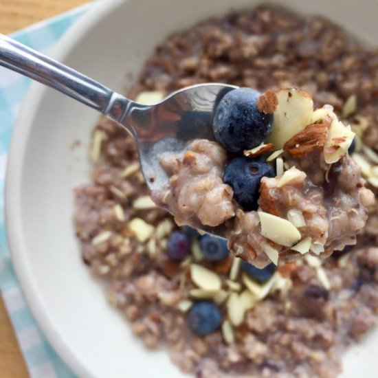 Blueberry Maple Quinoa & Oats