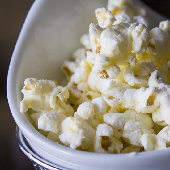 Homemade Cheese Popcorn