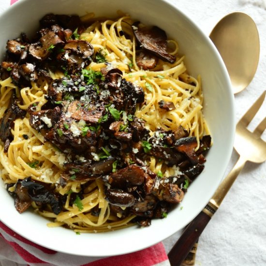 Wild Mushroom Pasta