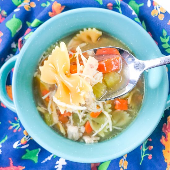 Instant Pot Chicken Noodle Soup