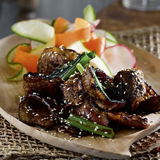 Korean-style barbecued beef brisket