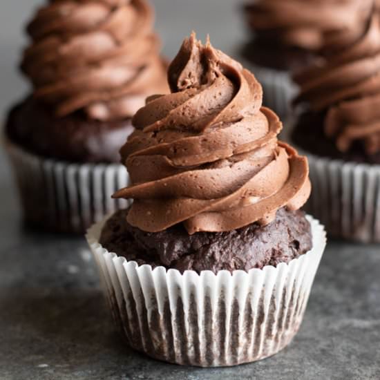 Gluten Free Chocolate Cupcakes