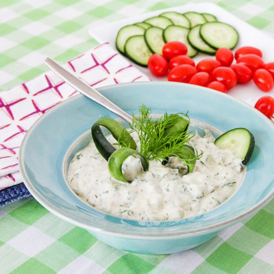 Plant Based Tzatziki Sauce