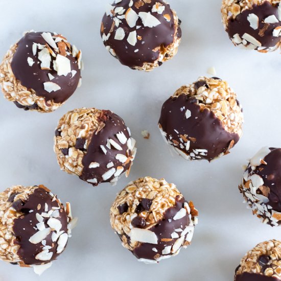 Salted Chocolate-Almond Balls