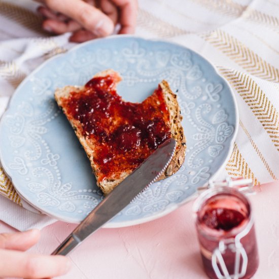 Vegan Strawberry Jam Recipe – Mini