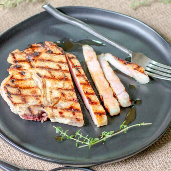 Buttermilk-Brined Pork Chops