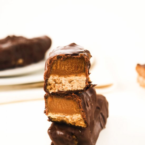 Vegan Twix Bars