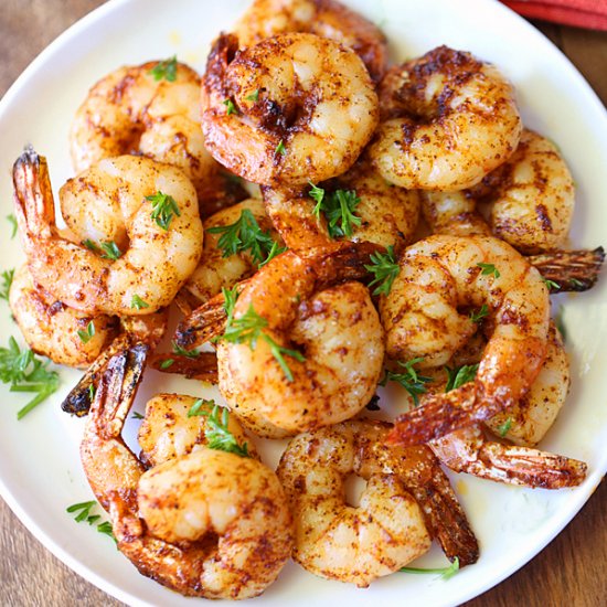 cajun broiled shrimp