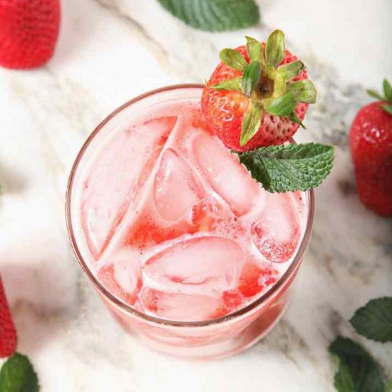 Strawberry Moscow Mule