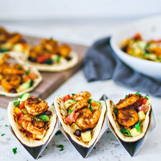 blackened shrimp tacos