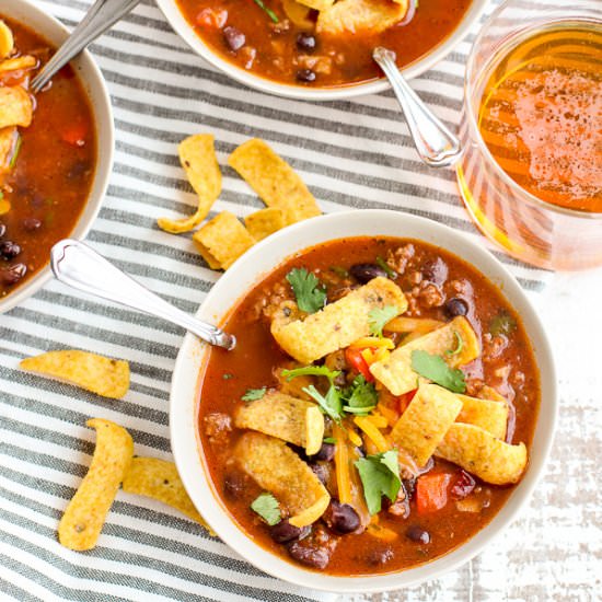 Beef Enchilada Soup