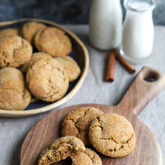 Molasses Sugar Cookies