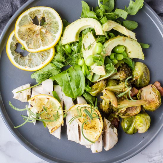 Healthy Baked Lemon Chicken