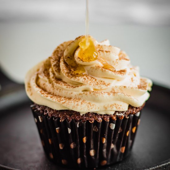 Chocolate Cupcakes w/ Coconut Cream