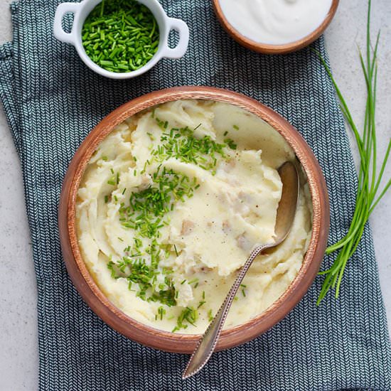 Greek Yogurt Mashed Potatoes