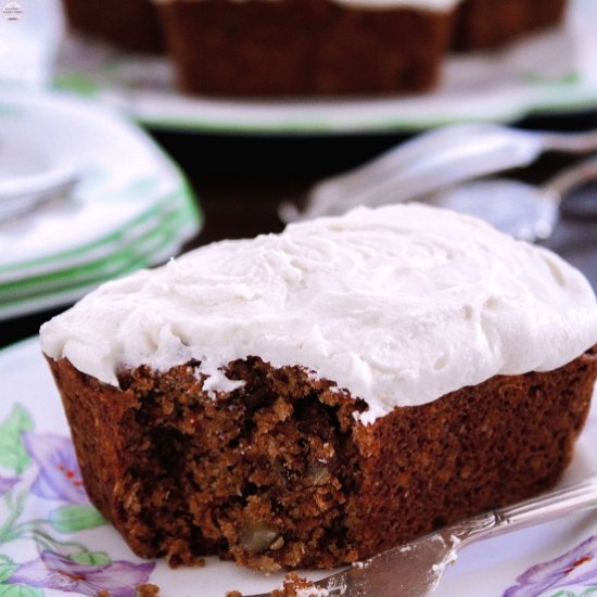 Carrot & Quinoa Bar Cakes