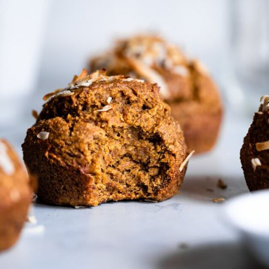 Garam Masala Carrot Muffins