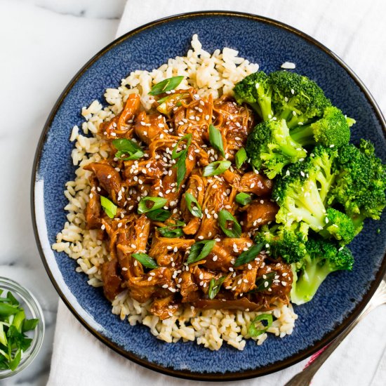 Slow Cooker Honey Garlic Chicken