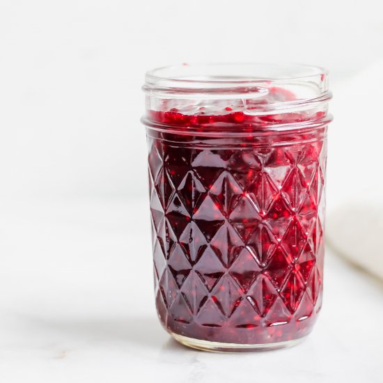 3 Ingredient Blackberry Jam