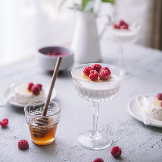 Yogurt Honey Panna Cotta