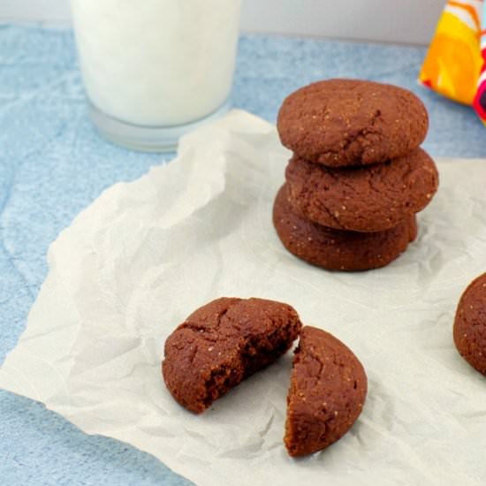 Healthy Red Velvet Cookies